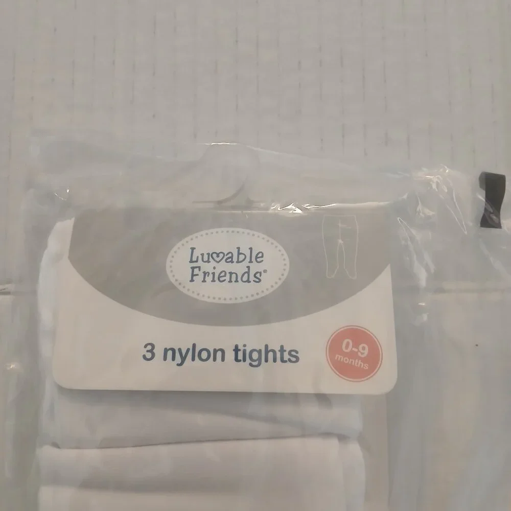 Gerber 3 pack socks and Lovable Friends 3 pair Tights